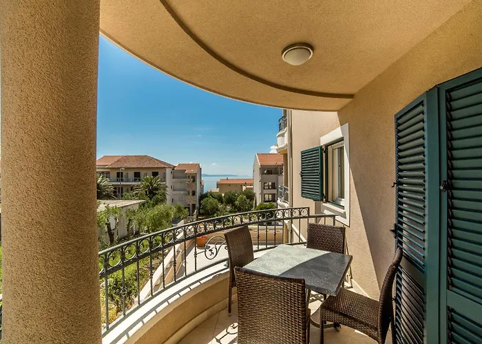 公寓 Villa Tucepi Beach 图彻皮